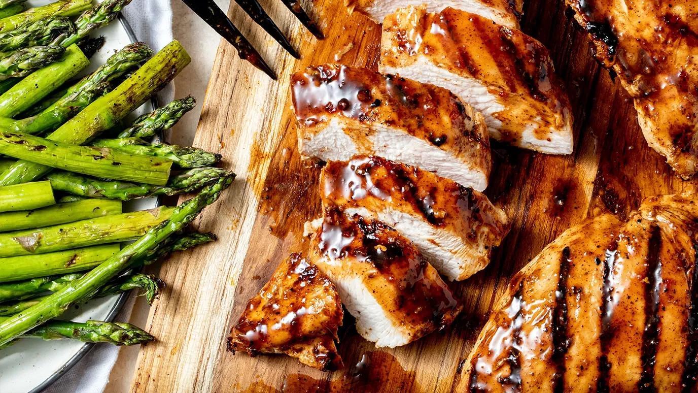 Grilled Hickory Brown Sugar Chicken